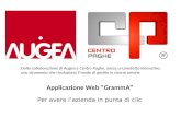 Applicazione Web GrammA Per avere lazienda in punta di clic Dalla collaborazione di Augea e Centro Paghe, nasce un prodotto innovativo, uno strumento che.