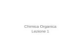 Chimica Organica Lezione 1. Chimica Organica Definizione La chimica organica ¨ la chimica dei composti contenenti carbonio I carbonati, il biossido di