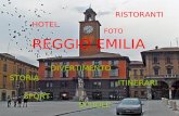 REGGIO EMILIA RISTORANTI HOTEL ITINERARI DIVERTIMENTO STORIA SPORT FOTO SCUOLE.