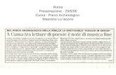 Roma Presentazione - 29/6/06 Cuma - Parco Archeologico Massimo Lo Iacono.