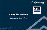 Studio Botta Company Profile. MARCATURA In collaborazione con: