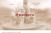 Il barocco: coordinate culturali, temi, immagini 1 il barocco le coordinate culturali il nome le parole chiave gli ambiti di espressione i temi alcuni.