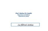 La fibrosi cistica Prof. Andrea Di Cataldo Dipartimento di Pediatria Università di Catania.