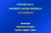 TUMORE DELL APPARATO GASTRO-ENTERICO COLON-RETTO Michele Reni Dipartimento Oncologico Ospedale S. Raffaele - Milano.
