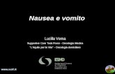 Nausea e vomito Lucilla Verna Supportive Care Task Force - Oncologia Medica LAquila per la Vita - Oncologia domiciliare.