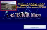Divisione di Nefrologia e Dialisi Ospedale S. Giovanni Bosco Direttore: Dr. Francesco QUARELLO SIMONA GREMO.