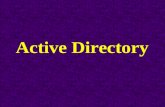 Active Directory. Per la gestione di una rete in Windows viene utilizzato un approccio basato sul concetto di dominio. Un dominio è in pratica unentità