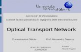Optical Transport Network Anno Accademico 2007/2008 FACOLTA DI INGEGNERIA Corso di laurea specialistica in ingegneria delle telecomunicazioni A cura di: