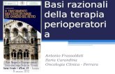 Basi razionali della terapia perioperatoria Antonio Frassoldati Ilaria Carandina Oncologia Clinica - Ferrara.