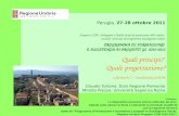 Perugia, 27-28 ottobre 2011 Progetto CCM - Sviluppare a livello locale la promozione della salute, secondo i principi del programma Guadagnare Salute PROGRAMMA.