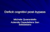 Deficit cognitivi post-bypass Michela Quarantiello Azienda Ospedaliera San Sebastiano.