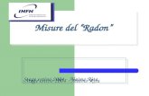 Misure del Radon Stage estivo 2004 - Alaimo Rita.