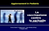 G. Bartolozzi - Firenze La vaccinazione contro la varicella Aggiornamenti in Pediatria Centro Studi I Cappuccini – San Miniato (Pisa) 7 maggio 2005.