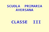 SCUOLA PRIMARIA AVERSANA CLASSE III. DALLUVA AL VINO.