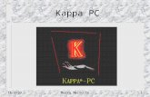 16/3/99Marco Meluccio1 Kappa PC. 16/3/99Marco Meluccio2 Introduzione Il sistema di sviluppo Kappa-PC permette di scrivere applicazioni in un ambiente.