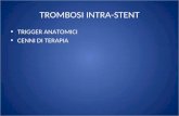 TROMBOSI INTRA-STENT TRIGGER ANATOMICI CENNI DI TERAPIA