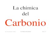 Ud'A - CdL in Scienze Motorie - AA 2003-04 [La chimica del carbonio] dia n. 1 La chimica del Carbonio.