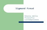 Sigmund Freud Storia della filosofia contemporanea.