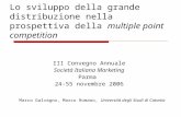 Lo sviluppo della grande distribuzione nella prospettiva della multiple point competition III Convegno Annuale Società Italiana Marketing Parma 24-55 novembre.