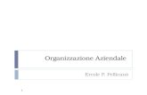 Organizzazione Aziendale Ercole P. Pellicanò 1. II PARTE: 1) GESTIONE: STRUMENTI DI MISURAZIONE, DI PIANIFICAZIONE E DI CONTROLLO 2.