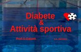 Diabete& Attività sportiva Prof.G.Galanti A.A. 2003/2004.