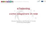 ETwinning come cooperare in rete Silvana Rampone- DD Pinerolo IV Circolo eTwinning ambassador.