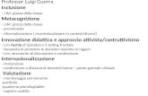 Professor Luigi Guerra Inclusione - LIM: piazza della classe Metacognizione - LIM: piazza della classe - previsionale - riformalizzazione ( ricontestualizzare.