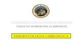 FISIOPATOLOGIA CHIRURGICA UNIVERSITA' DEGLI STUDI DI MESSINA FACOLTA' DI MEDICINA E CHIRURGIA.