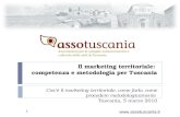 Il marketing territoriale: competenza e metodologia per Tuscania Cosè il marketing territoriale, come farlo, come procedere metodologicamente Tuscania,