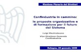 Confindustria in cammino: le proposte organizzative e di formazione per il futuro del Sistema Bologna, 29 gennaio 2008 Luigi Mastrobuono Vice Direttore.