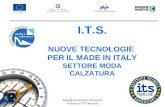 I.T.S. NUOVE TECNOLOGIE PER IL MADE IN ITALY SETTORE MODA CALZATURA 26/05/2011Margherita Bonanni Dirigente Scolastico ITIS Montani.