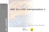 1 Ottobre-novembre 2010 OIC e IAS/IFRS OIC 12 e OIC interpretativo 1 Dr. Prof. Franco Vernassa Ottobre- novembre 2010 OIC e IAS/IFRS