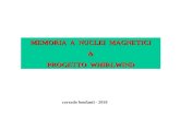 MEMORIA A NUCLEI MAGNETICI & PROGETTO WHIRLWIND corrado bonfanti - 2010.