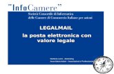 LEGALMAIL la posta elettronica con valore legale Stefania Lenci - Marketing Anna Maria Isidori - Associazioni e Professionisti.