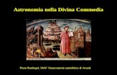 Astronomia nella Divina Commedia Piero Ranfagni, INAF Osservatorio astrofisico di Arcetri.