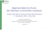1 Dott.ssa Fioralba Decè Ufficio di Staff Tecnico-Sanitario Dipartimento Cure Primarie e Continuità Assistenziale ASL Provincia di Bergamo Maggio 2011.