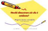 Perché dimostrare ciò che è evidente? Progetto lauree scientifiche Primo laboratorio a.s. 2005-06 Paola Gario Flavia Giannoli.