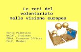 Le reti del volontariato nella visione europea Ennio Palmesino WACAT, Chairman EMNA, European Officer EAHF, Member.
