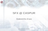 Silvia Simonetti - CASPUR SFX @ CASPUR Statistiche duso.