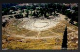 THÉATRON Lo spazio teatrale nel mondo antico La Grecia: origini e sviluppo dello spazio scenico.