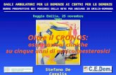 Reggio Emilia, 25 novembre 2005 Stefano De Carolis Oltre il CRONOS: osservazioni cliniche su cinque anni di anticolinesterasici Oltre il CRONOS: osservazioni.