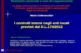 Seminario nazionale a cura di Legautonomie La legge anticorruzione e il sistema dei controlli nella PA locale: profili di responsabilità e adempimenti.