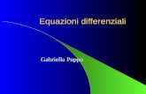 Equazioni differenziali Gabriella Puppo. Equazioni differenziali Metodi Runge-Kutta Sistemi di equazioni differenziali Equazioni differenziali in Matlab.