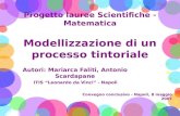 Modellizzazione di un processo tintoriale Autori: Mariarca Faliti, Antonio Scardapane ITIS Leonardo da Vinci - Napoli Progetto lauree Scientifiche - Matematica.