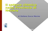 Il settore chimico nella Provincia di Novara Dipartimento di Scienze economiche e metodi quantitativi - Università del Piemonte Orientale di Stefano Zucca.
