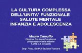 LA CULTURA COMPLESSA DELLUNITA FUNZIONALE SALUTE MENTALE INFANZIA E ADOLESCENZA Mauro Camuffo Direttore Struttura Complessa di Neuropsichiatria Infantile.