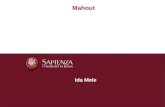 Mahout Ida Mele. Introduzione Machine Learning Data Mining Web Mining: Web content mining Web structure mining Web usage mining Pagina 2 Mahout.
