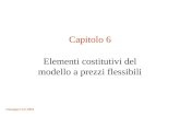 Giuseppe Celi 2004 Capitolo 6 Elementi costitutivi del modello a prezzi flessibili.