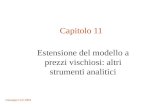 Giuseppe Celi 2004 Estensione del modello a prezzi vischiosi: altri strumenti analitici Capitolo 11.