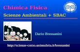 Chimica Fisica Scienze Ambientali + SBAC Dario Bressanini .